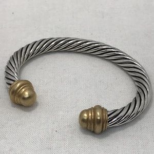 New 2 tone cable bracelet